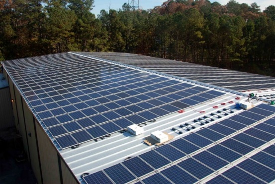 Solar panels deals on metal roof